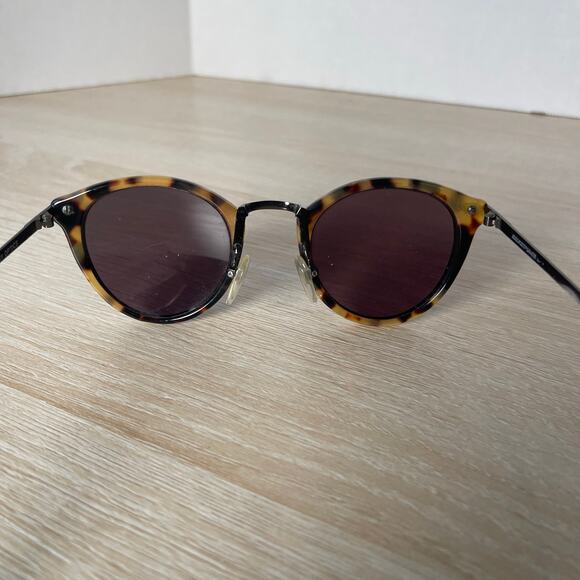 Vintage Serengeti Drivers Corning Optics Sunglasses FRAMES ONLY Tortoise Cream main image 4
